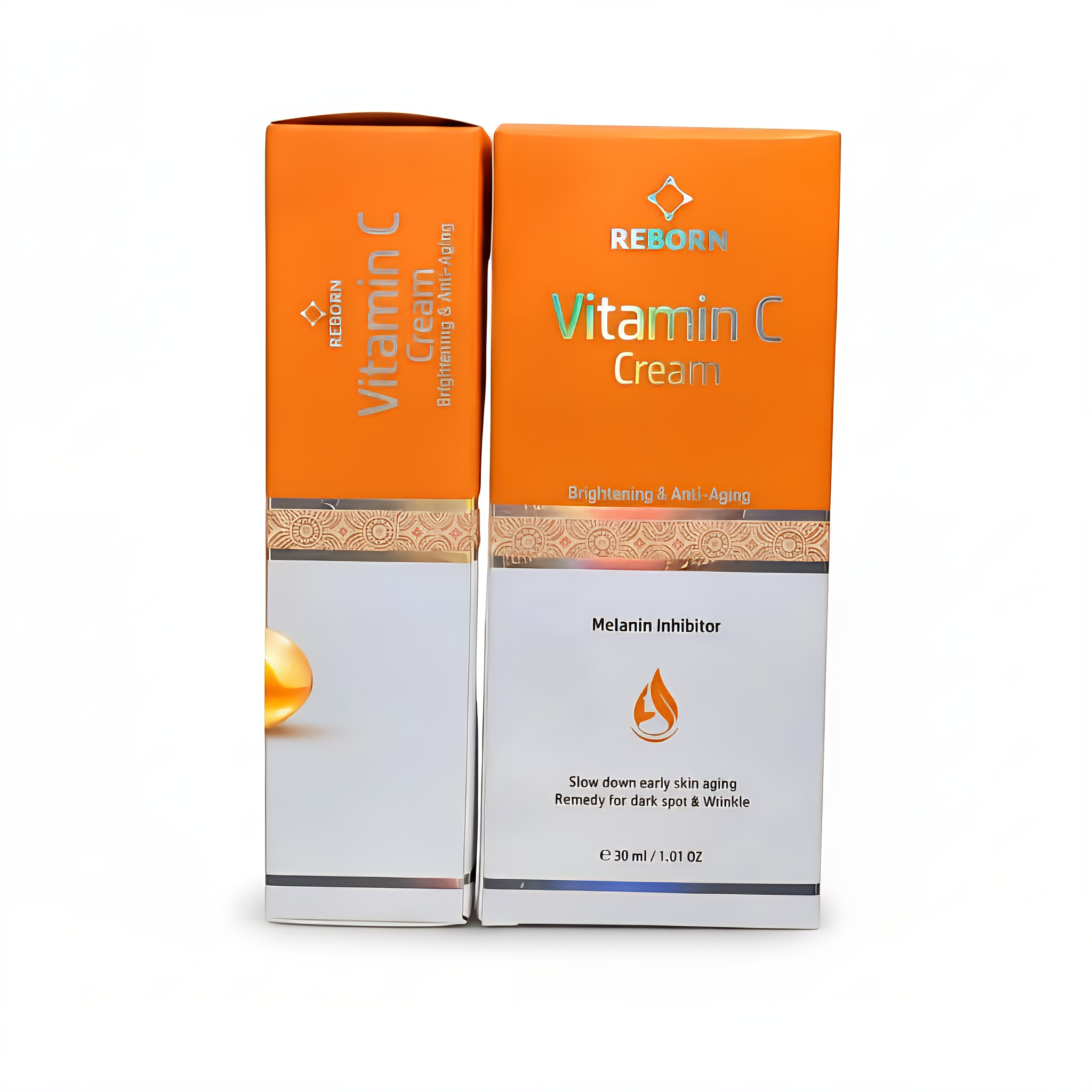 Vitamin C Cream for Glowing Skin & Dark Spots | Reborn
