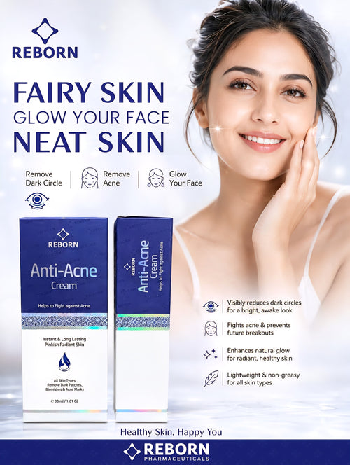 Best Acne Scar & Pimple Removal Cream | Reborn Pakistan