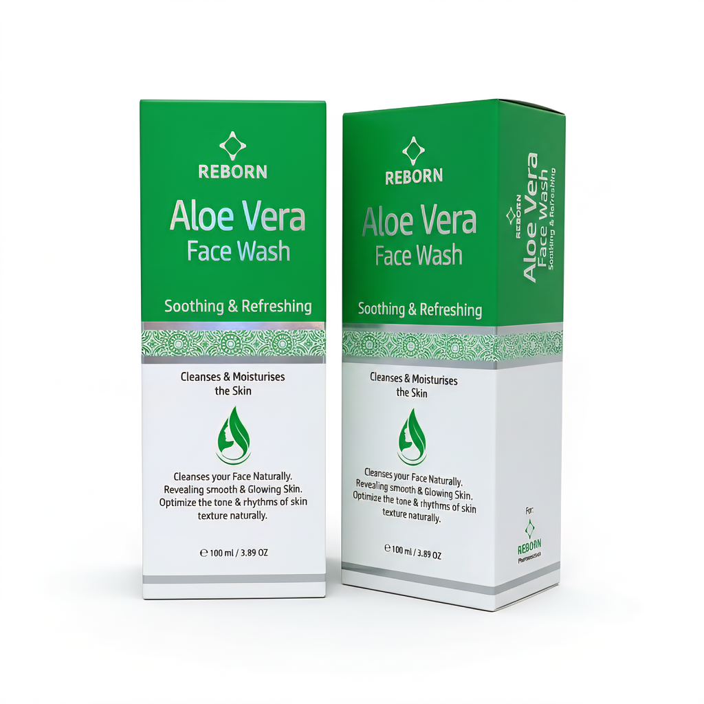 Gentle Aloe Vera Face Wash for Hydrated Skin | Reborn
