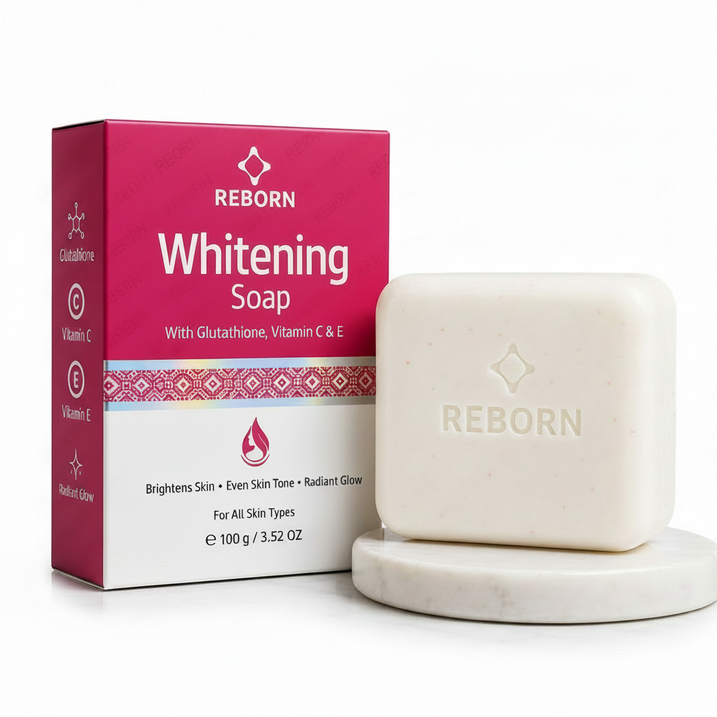 Skin Brightening Soap with Vitamin C & E | Reborn Pakistan