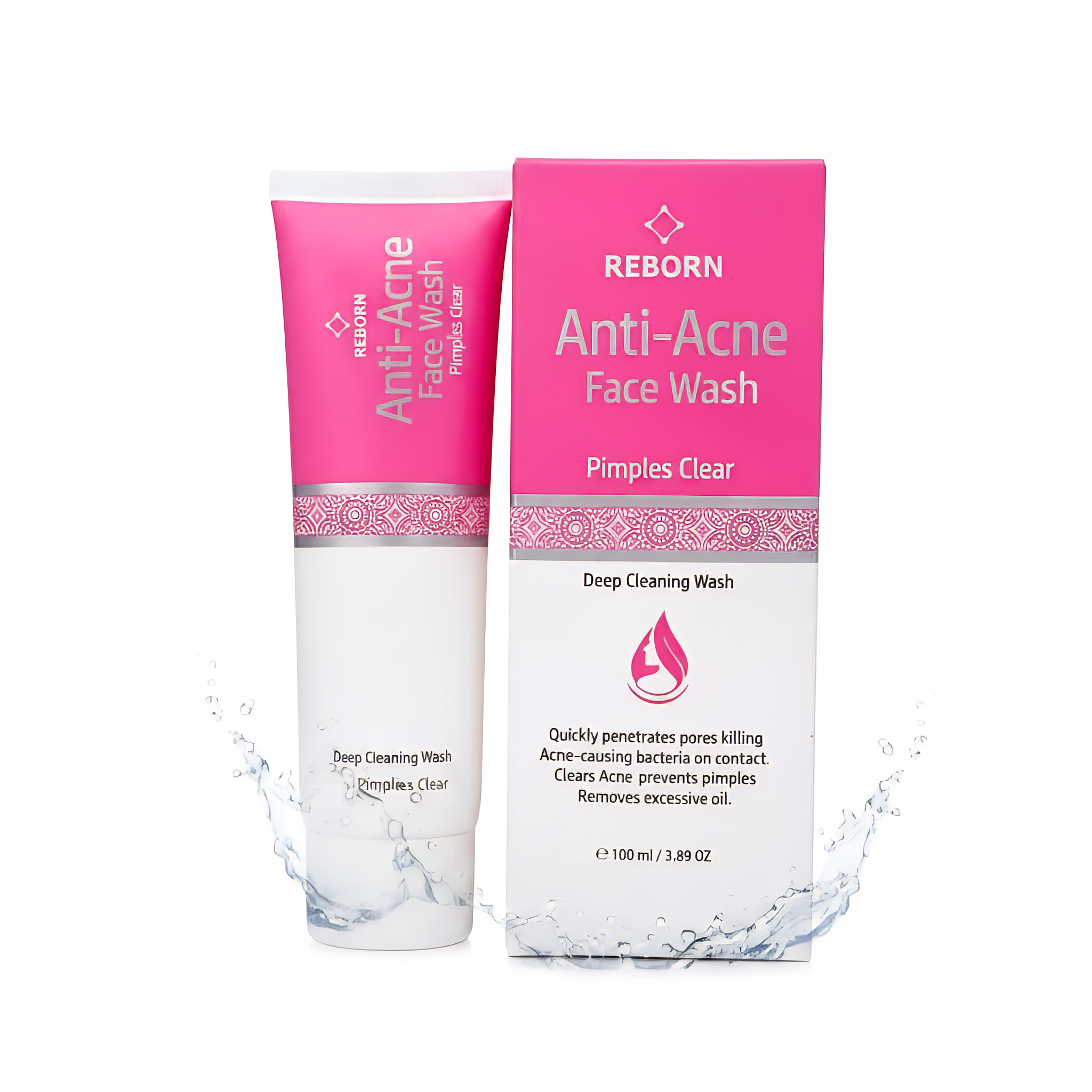 Best Face Wash for Pimples & Oil Control | Reborn
